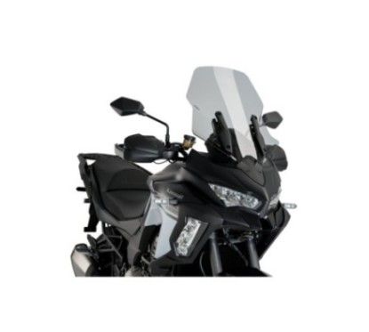 puig touring windshield for kawasaki versys 1000 s 21 24 light smoke