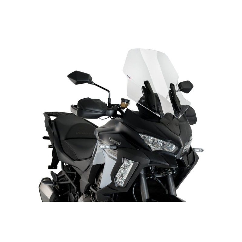 puig touring windshield for kawasaki versys 1000 s 21 24 clear