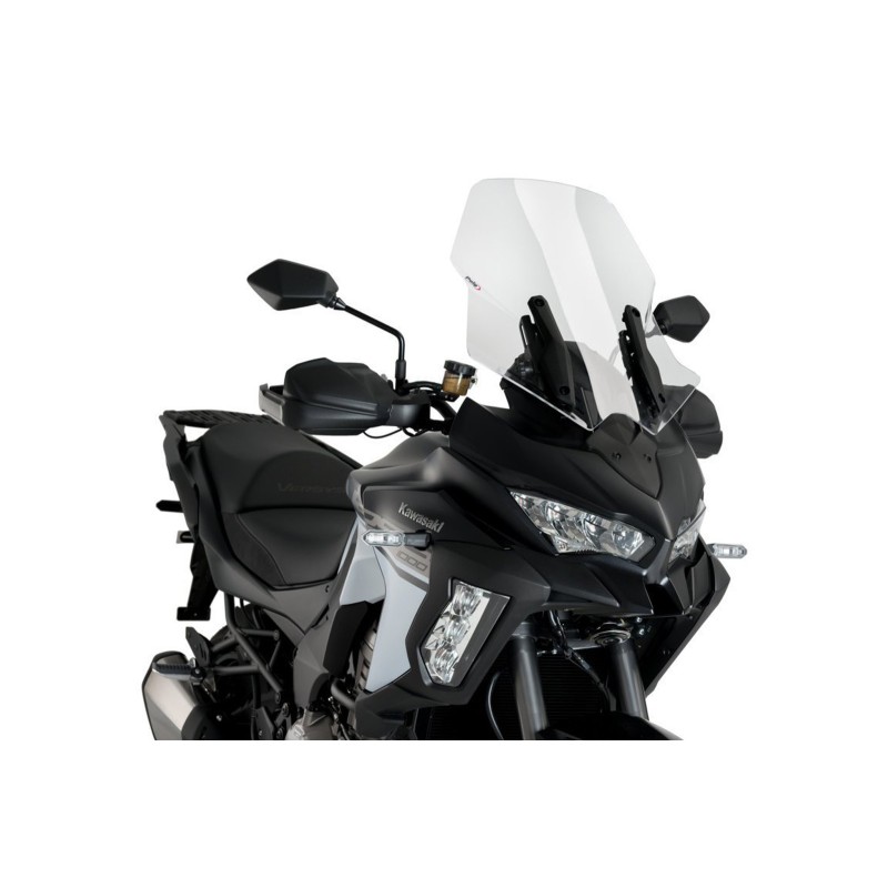 PUIG TOURING WINDSCREEN KAWASAKI VERSYS 1000 S 21-24 TRANSPARENT