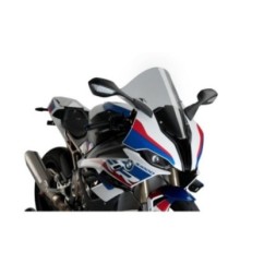 PARE-BRISE PUIG R-RACER POUR BMW S1000RR 19-24 FUME CLAIR
