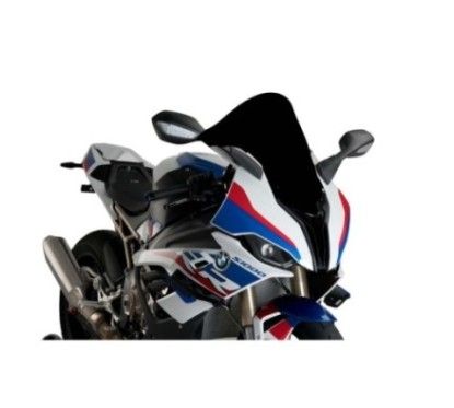 Pare-brise Puig R Racer pour BMW M1000RR 2021/22 noir