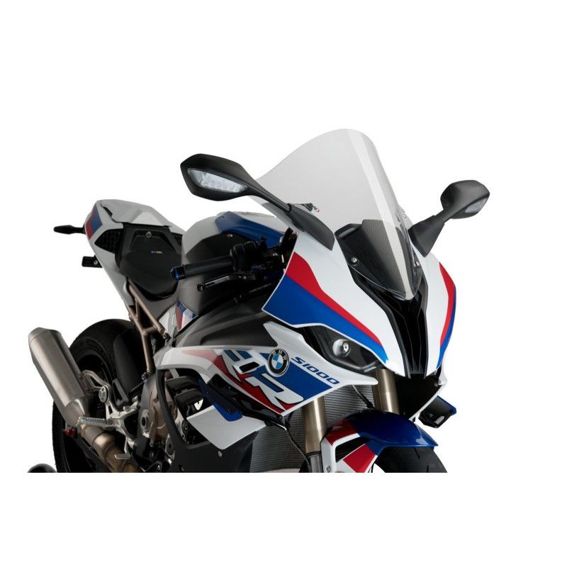 puig r racer windshield for bmw m1000rr 21 22 transparent