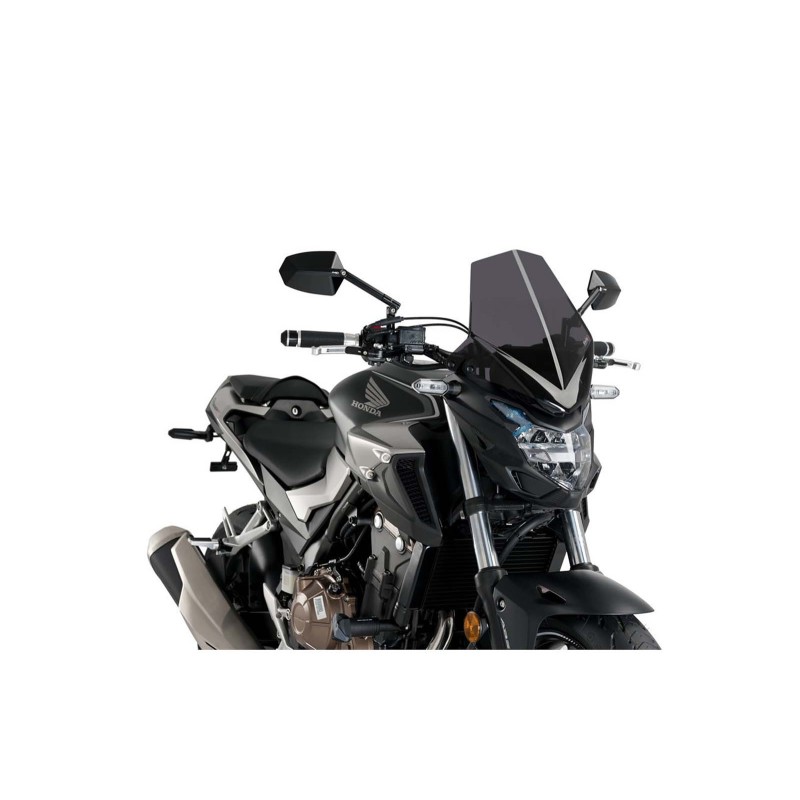 PANTALLA PUIG NAKED NG TOURING HONDA CB500F 22-24 HUMO OSCURO