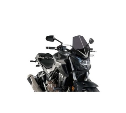 PANTALLA PUIG NAKED NG TOURING HONDA CB500F 22-24 HUMO OSCURO