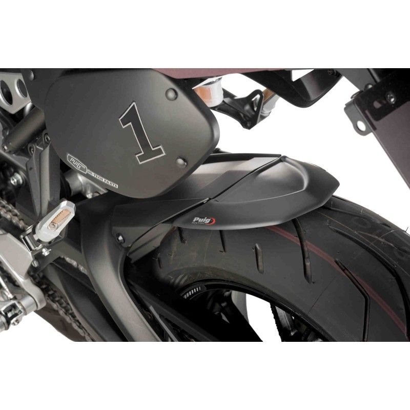 Extension de garde-boue arriere Puig pour Kawasaki Versys 1000 SE 19/24, noir mat