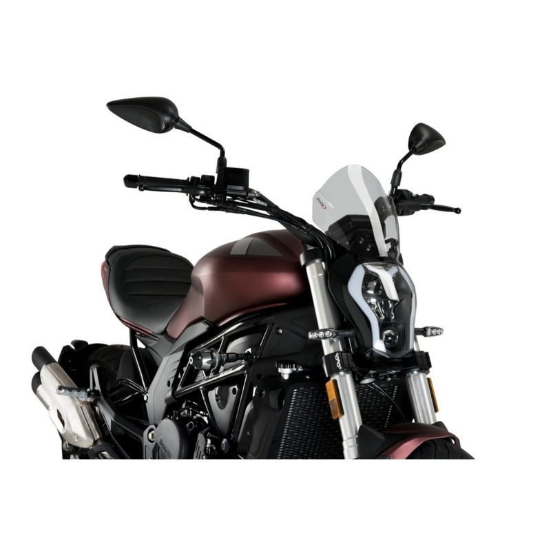 PUIG NAKED SCREEN NG SPORT BENELLI 502C 19-24 LIGHT SMOKE