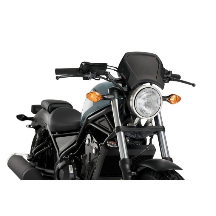 CARENAGE AVANT PUIG ALUMINIUM HONDA CMX 500 REBEL 20-24 NOIR