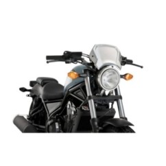 CARENAGE AVANT PUIG ALUMINIUM HONDA CMX 500 REBEL 20-24 ARGENT