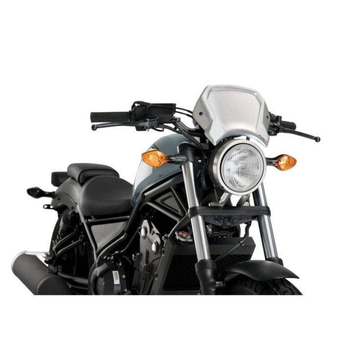 CARENAGE AVANT PUIG ALUMINIUM HONDA CMX 500 REBEL 20-24 ARGENT