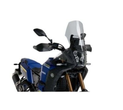 puig touring windshield for yamaha tener 700 rally edition 21 24 light smoke