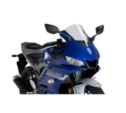Parabrisas Puig R Racer para Yamaha YZF R3 19-24 transparente