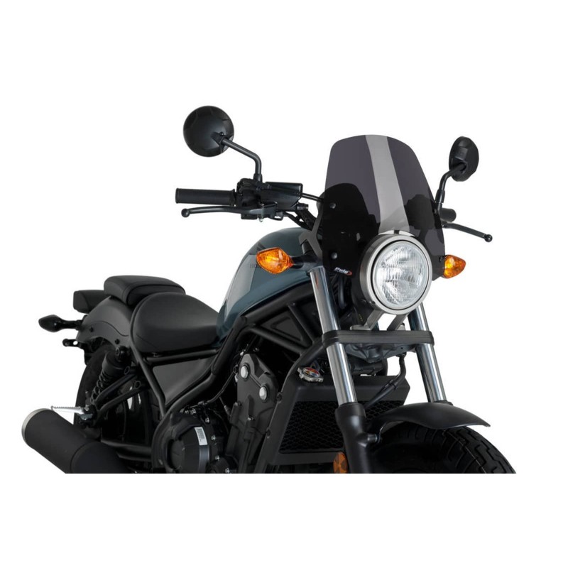 PUIG NAKED WINDSCHILD NG SPORT HONDA CMX500 REBEL 20-24 DARK SMOKE