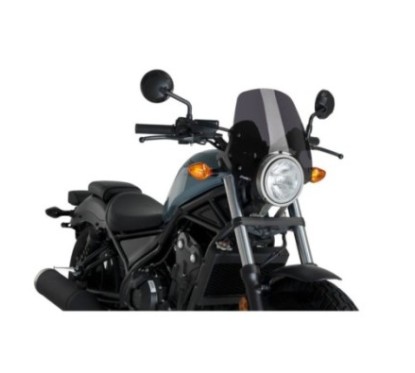 PANTALLA PUIG NAKED NG SPORT HONDA CMX500 REBEL 20-24 HUMO OSCURO