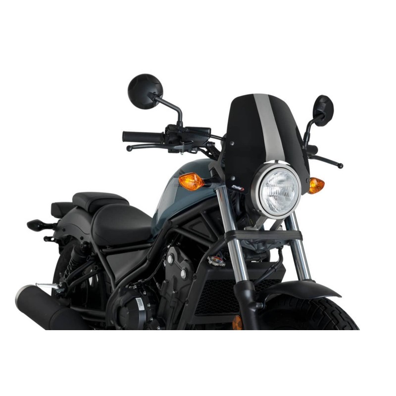 PUIG CUPOLINO NAKED N.G. SPORT HONDA CMX500 REBEL 20-24 NERO