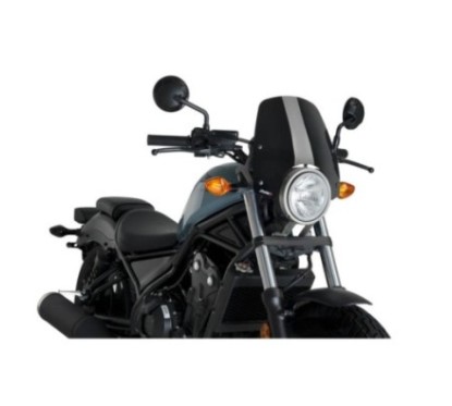 PANTALLA PUIG NAKED NG SPORT HONDA CMX500 REBEL 20-24 NEGRO