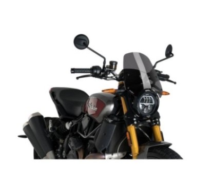 PANTALLA PUIG NAKED NG SPORT INDIAN FTR1200 RALLY 19-24 HUMO OSCURO