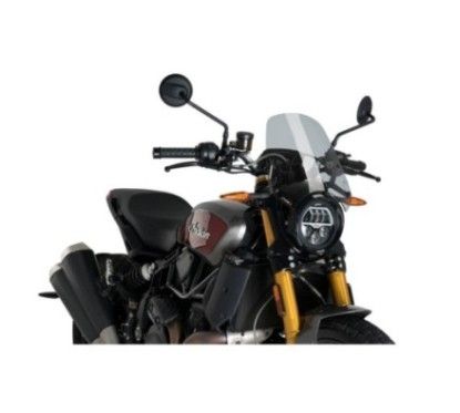 Puig Naked NG Sportscheibe fur Indian FTR1200 S 19 22, leicht getont