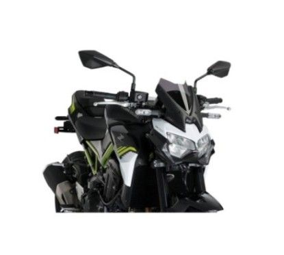 Cupula puig nude ng sport para kawasaki z900 20 24 humo oscuro