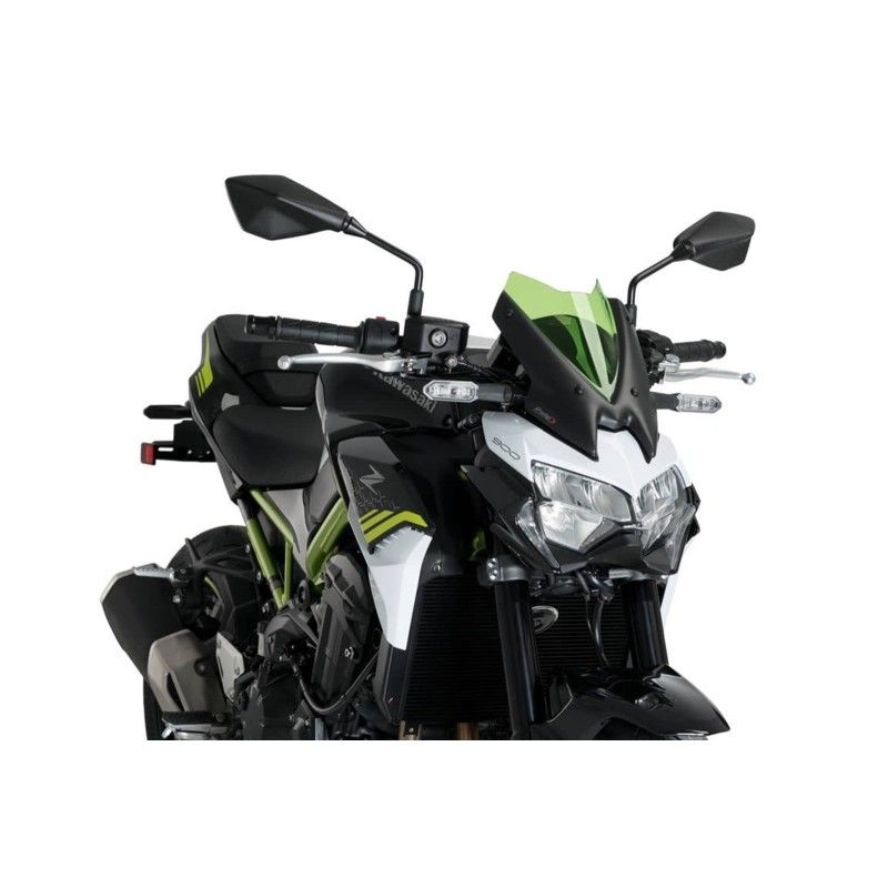 Puig Naked NG Sportscheibe fur Kawasaki Z900 20 24 grun