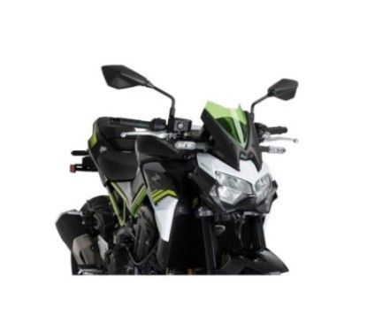 Cupula puig nude ng sport para kawasaki z900 20 24 verde