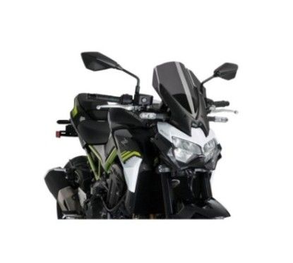 Cupula puig nude ng touring para kawasaki z900 20 24 humo oscuro