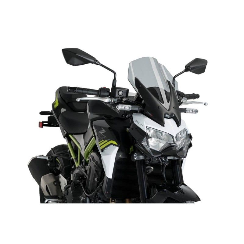 puig naked ng touring screen for kawasaki z900 20 24 light smoke