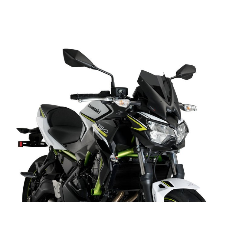 PUIG NAKED SCREEN NG SPORT KAWASAKI Z650 20-24 DARK SMOKE