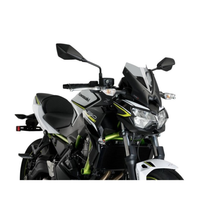 PUIG NAKED WINDSCHILD NG SPORT KAWASAKI Z650 20-24 LEICHTER RAUCH