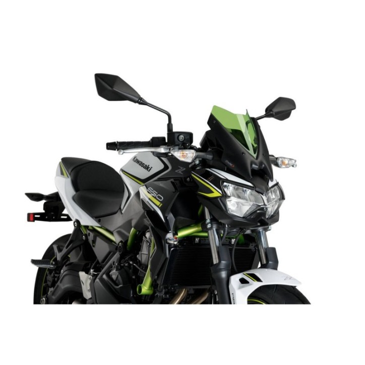 PUIG NAKED SCREEN NG SPORT KAWASAKI Z650 20-24 GREEN