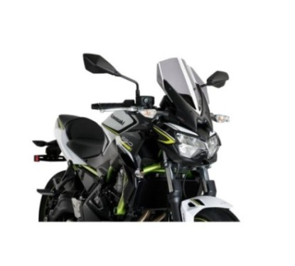 PUIG Bulle Nue NG TOURING KAWASAKI Z650 20-24 FUMEE CLAIRE