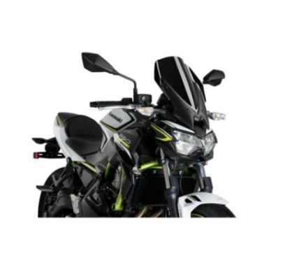 PUIG ECRAN NAKED N.G. TOURING KAWASAKI Z650 20-24 NOIR