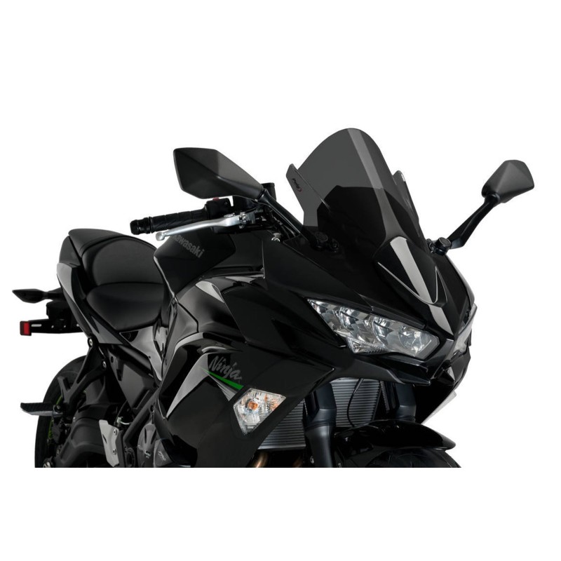 PUIG Z-RACING WINDSCHUTZSCHEIBE KAWASAKI NINJA 650 20-24 DARK SMOKE