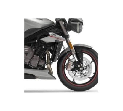 puig estensione parafango anteriore per triumph street triple 765 s 20 21 nero opaco