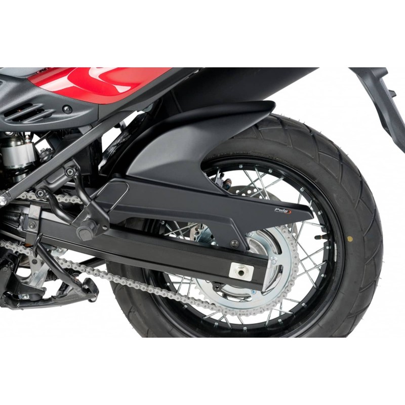 GUARDABARROS TRASERO PUIG SUZUKI DL650 V-STROM 17-24 NEGRO MATE