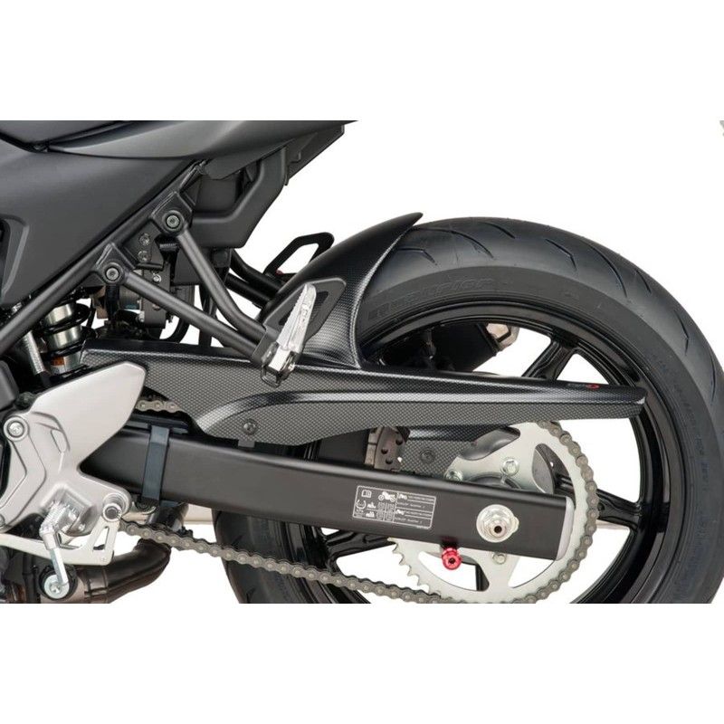 puig rear fender for suzuki sv650x 18 24 carbon look