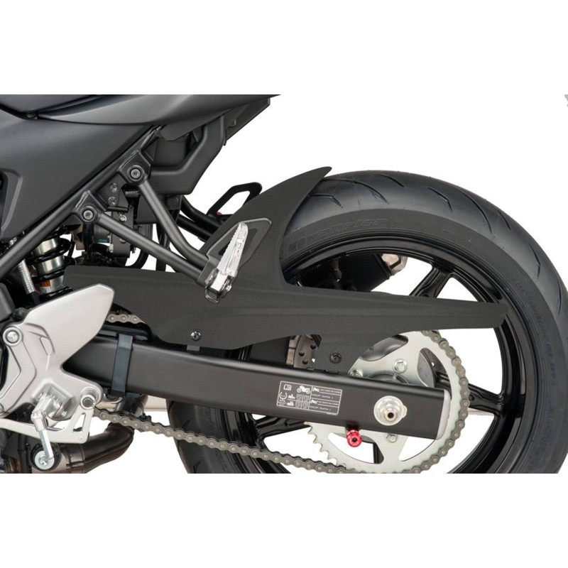 GUARDABARROS TRASERO PUIG SUZUKI SV650 16-24 NEGRO MATE