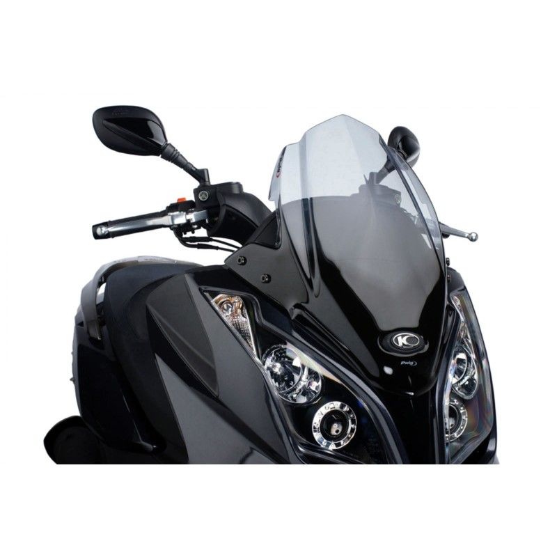 puig cupolino v tech line sport per kymco x town 125 17 20 fume chiaro