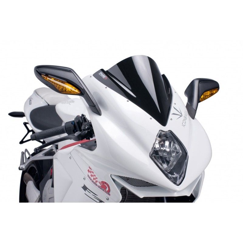 puig z racing windshield for mv agusta f3 675 12 20 black