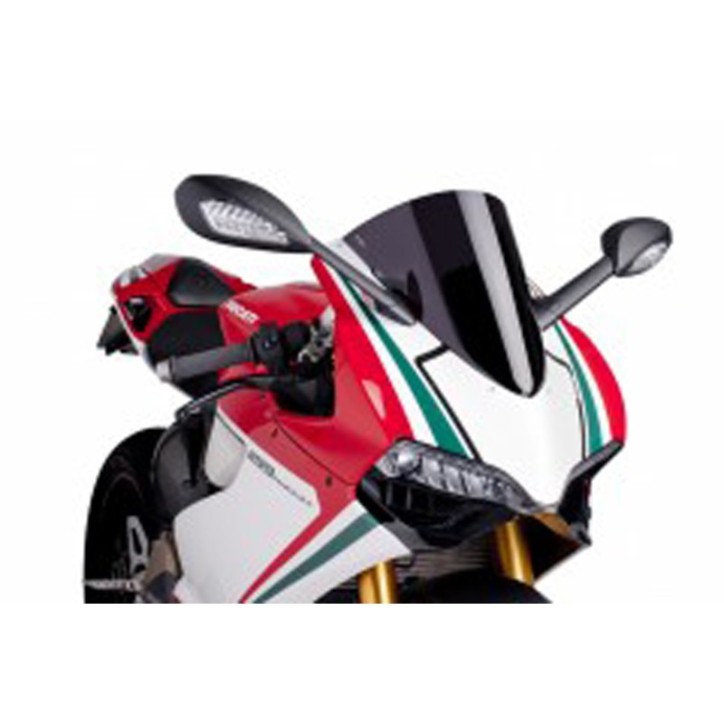 PUIG SCREEN R-RACER DUCATI 1199 S PANIGALE 12-14 BLACK