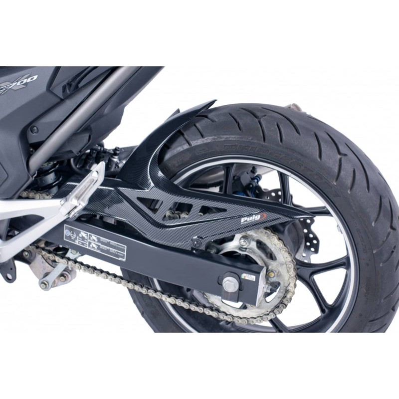 GUARDABARROS TRASERO PUIG HONDA NC750X 21-24 LOOK CARBONO