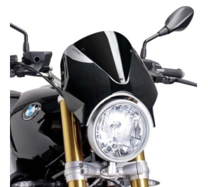 PARE-BRISE ARRIERE PUIG BMW R NINE T 14-16 NOIR-NOIR