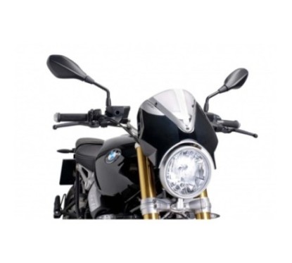 PARABRISAS TRASERA PUIG BMW R NINE T 14-16 TRANSPARENTE-NEGRO