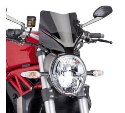 PUIG CUPOLINO NAKED N.G. SPORT DUCATI MONSTER 1200 S 17-20 FUME SCURO