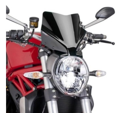 PUIG ECRAN NU NG SPORT DUCATI MONSTER 1200 S 17-20 NOIR