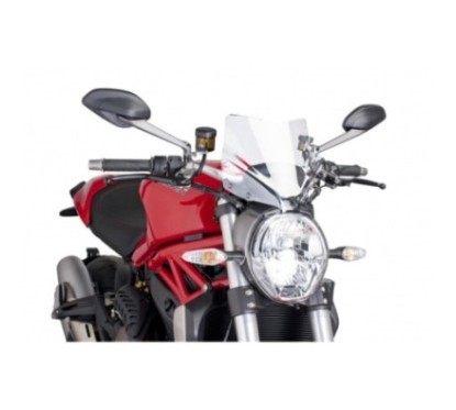 PUIG CUPOLINO NAKED N.G. SPORT DUCATI MONSTER 797 PLUS 17-20 TRASPARENTE