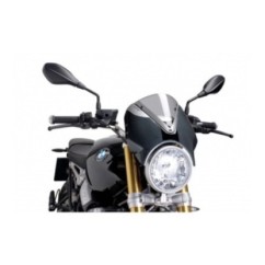 Parabrisas trasero Puig para BMW R Nine T Pure 17-20 Light Smoke-Carbon