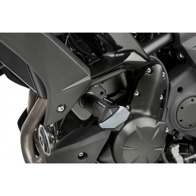 puig frame sliders mod r19 for kawasaki versys 650 grand tourer 15 22 black