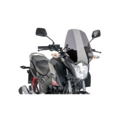 CUBIERTA PUIG NAKED NG SPORT HONDA CB125F 15-24 HUMO CLARO