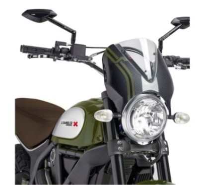 CUpula TRASERA PUIG DUCATI SCRAMBLER 1100 SPORT SPECIAL 18-20 TRANSPARENTE-CARBONO