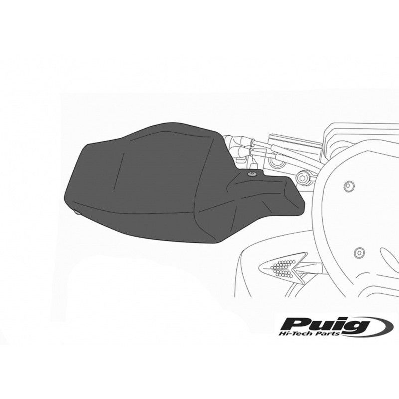 Puig Handschutz Yamaha MT 03 20 25 Carbon-Look